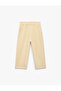 Raised Sweatpants with Elastic Waist Pockets - 3