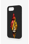 iPhone 16E Compatible Cut-Out Lion Pattern Silicone Case - 4
