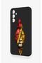 Samsung A24 Compatible Cutout Lion Patterned Silicone Case - 4