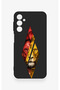 Samsung A24 Compatible Cutout Lion Patterned Silicone Case - 2