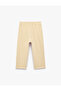 Raised Sweatpants with Elastic Waist Pockets - 4