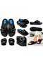 Siyo Hallux Valgus Bone Protrusion Heel Spur Sensitive Non-Slip Sole Genuine Leather Slippers