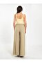 Women's Yellow Sleeveless Square Neck Thick Strap Slim Fit Viscose Blended Body Blouse - 6