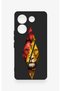 Tecno Caman 20 Pro 5g Compatible Cut-Out Lion Pattern Silicone Case - 2