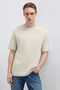 Short Sleeve Pale Beige Men's T-Shirt M0611924-70322 - 2