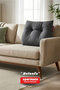 Belsofa Back and Lumbar Support Pillow Back Cushion for Sofa, Armchair, Tv and Gaming Chair - 6