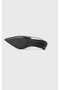 Leather Kitten Slingback Pumps - 6