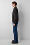 Polo Collar Men's Sweatshirt M0S10631-90892 - 5