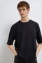 Embroidered Black Men's T-Shirt M0613130-900