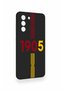 Samsung-S21Fe Compatible 1905 Belt Patterned Silicone Case - 2