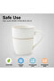 ISLA New Bone China Mug 355 ml – Classic White Coffee & Tea Mug for Daily Use, Brunch - 4