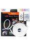 RGB LED Neon Rope Light 3 Meters, Smart App Controlled IC-RGB Strip with Full Color Effects, Music Sync, Timing, Infrared Remote, Flexible Neon Design and IP68 Protection for Bedroom, Gam - 6