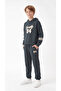 Varsity 84 Appliqué Embroidered Top and Bottom Boys' Tracksuit Set - 2
