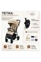 - Tetra Lightweight Pushchair Stroller W/ Cup Holder 0-4Yrs - Beige - 4