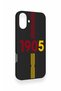 iPhone 16 Plus Compatible 1905 Belt Patterned Silicone Case - 4