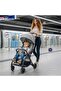 - Theta Auto Fold Compact Lightweight Travel Stroller - Grey - 7