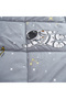 Single Double-Sided Astronaut Patterned Wellsoft Quilt 155X215 + 1 Pillowcase - 5