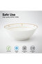 ZAYA New Bone China Bowl 23 cm – Large White Serving Bowl for Salads & Sharing, Ramadan, Eid - 4