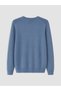 Vizyon New Season Blue Crew Neck Men's Knitwear Sweater - 5