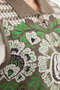 Floral Motif Wool Knit Vest - Milk Coffee - 5