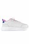 Girl's Silver Pink Glittery Heart Patterned Velcro Casual Sports Shoes - 3