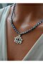Necklace - Gray - - 4