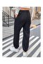 Butterfly Printed Baggy Cut Wide Leg Sweatpants - 4