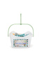 90-Pack Clothes Pegs with Hanging Basket, 7cm Small Plastic Laundry Clips with Steel Springs - 2