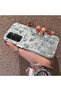 Samsung Galaxy A16 4G/5G Compatible Blue Flower and Ribbon Hard Phone Case, Shock Protection - 2