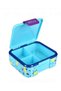 3-Compartment Casserole Blue & Stitch Pattern - 1280ml