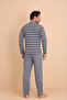 Hunt Regular Men's Long Sleeve Pajama Set - 3