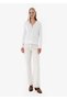 Fine Knit Mine Button Ecru Knitwear Cardigan - 2