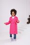 Girl's Trench Coat with Belt, Stylish Seasonal Oversized Trench Coat