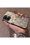 Infinix Smart 10 Compatible Blue Flower and Ribbon Hard Phone Case, Shock Protection - 2