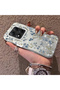 Poco X7 Compatible Blue Flower and Ribbon Hard Phone Case, Shock Protection - 2