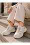 Women'S, Thick Sole, Suede Look, Lace-Up, Chunky Sole, Casual Sports Shoes Sneaker - 3