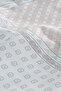 Dream Cotton Mozaic Cream 100% Cotton Poplin Double Duvet Cover Set - 4