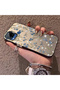 Realme C15/C25/C25S Compatible Blue Flower and Ribbon Hard Phone Case, Shock Protection - 2