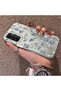 Samsung Galaxy A15 4G/5G Compatible Blue Flower and Ribbon Hard Phone Case, Shock Protection - 2