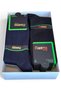 6-Pack 90% Bamboo Luxury Washed Seamless Men's Diabetic Socks - 2