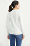 Polo Collar Buttoned Knit Sweater - Bone - 6
