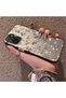 Poco M5S Compatible Blue Flower and Ribbon Hard Phone Case, Shock Protection - 2