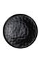 Stoneware HUA 18 Pc Dinner Set, Black | Hammered Texture Dinnerware Set for 6 People - 7