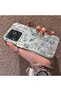 Realme C63 4G/C61 Compatible Blue Flower and Ribbon Hard Phone Case, Shock Protection - 2