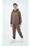 Embroidered Boys' Hooded Kangaroo Pocket Tracksuit Set - 2