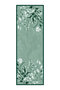 Green Hazan Pattern Silk Cotton Sofia Shawl - 2