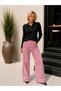 Polo Neck Buttoned Hair Knit Patterned Long Sleeve Slim Knitwear Sweater Aw26Kz00043 - 3