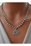 Necklace - Silver Color - - 3