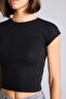 Fitted Crew Neck Ribbed Short Sleeve T-Shirt H1129Ax26Sp - 4