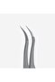 Expert 45 Type 1 Professional Eyelash Extension Tweezers with Notches, Curved - 2